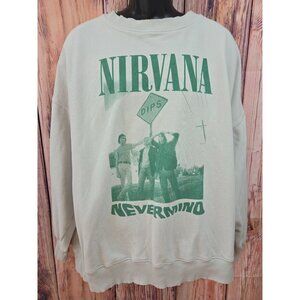 American Eagle Nirvana Nevermind Sweatshirt XL Crewneck Graphic Print